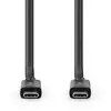 Image de Nedis CCGB66040BK10 câble USB USB4 Gen 3x2 1 m USB C Noir - Neuf