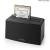 Image de Nedis, Station d'accueil USB 3.2 Gen 1 pour disques durs SATA/SSD 2,5"/3,5", noir