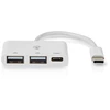 Image de Nedis USB-Hub - 1x USB-C - 1x USB-C / 2x USB 2.0 A Female - 3-Port port(s) - alimentation par USB