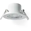 Image de Plafonnier Intelligent Wi-Fi Rond Angle de Faisceau Réglable 360lm 6500k Blanc - Neuf