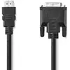 Image de Nedis CCGL34800BK20 câble vidéo et adaptateur 2 m HDMI Type A (Standard) DVI-D Noir - Neuf