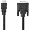 Image de Nedis CCGL34800BK30 câble vidéo et adaptateur 3 m HDMI Type A (Standard) DVI-D Noir - Neuf