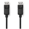 Image de Nedis Displayport cable - DisplayPort male - DisplayPort male - 4K@60Hz - Plaqué or - 3,00 m - Rond - PVC - Noir - Etiquette