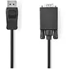 Image de Nedis CCGL37301BK20 câble vidéo et adaptateur 2 m VGA (D-Sub) DisplayPort Noir - Neuf