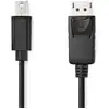 Image de Nedis CCGL37400BK20 câble DisplayPort 2 m Mini DisplayPort Noir - Neuf