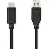 Image de Nedis CCGL61650BK10 câble USB USB 3.2 Gen 2 (3.1 Gen 2) 1 m USB A USB C Noir - Neuf