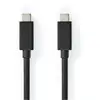 Image de Nedis CCGB64020BK20 câble USB USB 3.2 Gen 2 (3.1 Gen 2) 2 m USB C Noir - Neuf