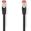 Image de Câble réseau CAT6 | RJ45 mâle | RJ45 mâle | S/FTP | 2.00 m | Rond | LSZH | Noir | Label