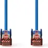 Image de Câble réseau CAT6 | RJ45 mâle | RJ45 mâle | S/FTP | 0.50 m | Rond | LSZH | Bleu | Label