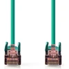 Image de Câble réseau CAT6 | RJ45 mâle | RJ45 mâle | S/FTP | 5,00 m | Rond | LSZH | Vert | Étiquette