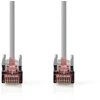 Image de Nedis Câble réseau CAT6 - RJ45 mâle - RJ45 mâle - S/FTP - 10,0 m - Rond - LSZH - Gris - Etiquette