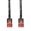 Image de Câble réseau CAT6 | RJ45 Male | RJ45 Male | U/UTP | 30.0 m | Dehors | Rond | PE | Noir | Label