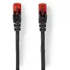 Image de Nedis CCGL85900BK500 câble de réseau Noir 50 m Cat6 U/UTP (UTP) - Neuf