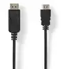 Image de Nedis CCGL37101BK20 câble vidéo et adaptateur 2 m DisplayPort HDMI Noir - Neuf