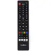 Image de Nedis Télécommande de remplacement - Convient pour : Panasonic / Sharp - Préprogrammée - 1 appareil - Bouton Amazon Prime / Disney + / Bouton Netflix / Bouton Rakuten TV / Bouton Youtube - Infrarouge - Noir