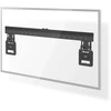 Image de Nedis support TV mural fixe - 43 - 100 " - poids d'écran maximal supporté : 75 kg - distance minimale du mur : 9.50 mm - acier - noir