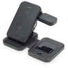 Image de Chargeur sans fil | 3 en 1 | 15 W | Indicateur LED en cours d'utilisation | Câble inclus | USB-A / USB-C  | 1.00 m