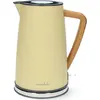 Image de Nedis Bouilloire - 1.7 l - Soft-Touch - Jaune - Rotation 360 degrés - Elément chauffant dissimulé - Strix Controller - Boil-dry protection