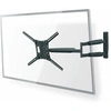 Image de Nedis support TV mural entièrement mobile - 13 - 86 " - poids d'écran maximal supporté : 60 kg - basculant - pivotant - distance minimale du mur : 70 mm - distance maximale du mur : 1020 mm - 3 point(s) de pivot