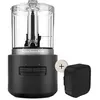 Image de Hachoir sans fil avec batterie KitchenAid Go 5KFCR531BM 12 V Noir - Neuf