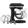 Image de Robot pâtissier multifonction à bol relevable KitchenAid Artisan 5KSM60SPXEBM 375 W Noir mat - Neuf