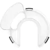 Image de Protection anti-éclaboussures avec goulotte de remplissage de KitchenAid 5KSMTHPS pour les robots de cuisine Artisan de 4,3 et 4,8 litres