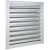 Image de Grille de ventilation 200x200mm aluminium gris - RENSON - 41122