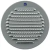 Image de Grille ronde 435R 100mm aluminium gris - RENSON - 17471
