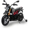 Image de Aprilia Dorsoduro 900 - Moto Électrique pour Enfants 12V - 3 à 6 ans - Pneus EVA - Noir