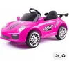 Image de Voiture électrique Porsche 911 pour enfants 12 V (1 à 5 ans)   Design de voiture de sport, avec télécommande, pneus en EVA et siège en cuir   Véhicule électrique pour enfants   Rose