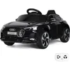 Image de Voiture électrique pour enfants Audi e-Tron GT 12 V (1 à 4 ans)   Sous licence officielle, avec télécommande, Bluetooth, 2 moteurs et LED   Véhicule électrique pour enfants, noir