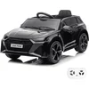 Image de Voiture électrique pour enfants Audi RS6 12 V (1 à 5 ans)   Sous licence officielle Audi RS6 Competition, avec télécommande 2,4 GHz, pneus en EVA et siège en cuir   Voiture électrique pour enfants, couleur noire