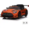 Image de Voiture électrique pour enfants Mercedes AMG GT3 12 V (1 à 6 ans)   Sous licence officielle Mercedes-Benz, avec télécommande 2,4 GHz, pneus en EVA, siège en cuir et ceinture de sécurité à 3 points   Voiture électrique pour enfants orange