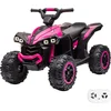 Image de Quad électrique pour enfants Vrooomy XC-Sport 12 V (2 à 5 ans)   Quad électrique avec télécommande, 2 moteurs, LED et MP3   Quad électrique pour enfants rose