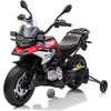 Image de Moto électrique BMW F850 GS pour enfants 12 V (3 à 6 ans)   Sous licence officielle, avec roues d'appui, pneus en EVA et lecteur MP3   Moto pour enfants   Rouge