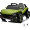 Image de Voiture électrique pour enfants Volkswagen E-Buggy 12 V (1 à 5 ans)   Sous licence officielle, avec télécommande, Bluetooth et coffre   Véhicule électrique pour enfants   Vert
