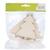 Image de Objets Décoratifs - Artemio - Sapins En Bois - 12 Cm - Lot De 3 - Personnalisables