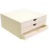 Image de Meuble 3 Tiroirs 34.5x34x15.5 Cm Bois