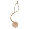 Image de Boules De Noël - Artemio - 4 Cm - Bois - Personnalisables - Corde De Suspension