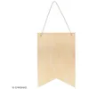 Image de Fanion En Bois - Artemio - 24 X 35 Cm - Décoration Personnalisée - Pour Enfants - Mixte