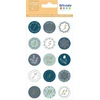 Image de Autocollants ronds pour calendrier de l'Avent - Plantes