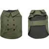 Image de Manteau pour chien Duvo+ Trench-coat vert, taille : XS