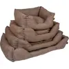 Image de Lit pour chien Duvo+ Textura Eco, rectangulaire, marron, taille : XL