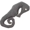 Image de Jouet pour chien Duvo+ Eco en peluche, hippocampe gris, taille : S