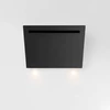 Image de Novy Hotte murale Vision 75 cm Recyclage de l'air 7858 Verre noir incl.