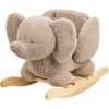Image de NATTOU Balançoire éléphant en peluche taupe 10m+