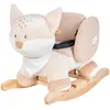 Image de Nattou, animal en peluche oscillant, modèle "Fuchs Flo", avec harnais de sécurité, pour des mouvements doux et amusants