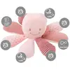 Image de NATTOU Jouet éducatif pieuvre 8 activités Lapidou rose