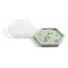 Image de Moule En Silicone Dessous De Verre 11.5cm X 10cm - Hexagone