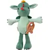 Image de Lilliputiens Doudou musical eco Joe - Dragon avec sabot en bois - Jouets durables